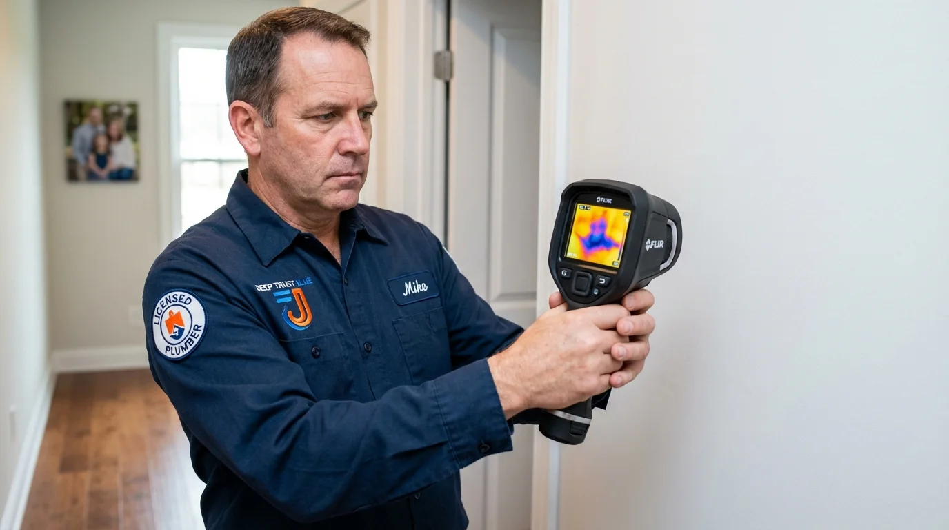 Thermal imaging leak detection by Johns Plumbing LLC in Rich Hill